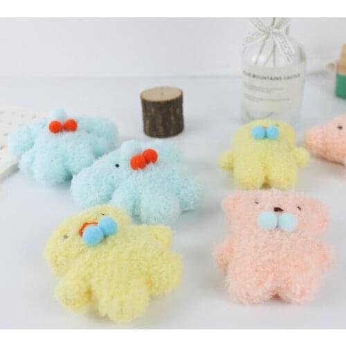 Cartoon Plush Curly Elephant Bear Chick Cute Cat Toy Catnip Toy