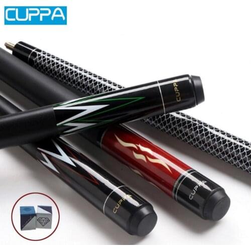 Original Cuppa Pool Cue 3 Colors Option 10.5mm 11.5mm 13mm Tip Professional Maple Shaft Excellent Training Artifact Billiard Kit
