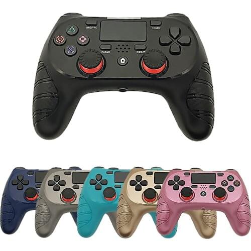 New Design Two Asymmetrical Motors Wireless Game Controller Joystick Wireless Gamepad Gaming Console Controller For PS4 Console