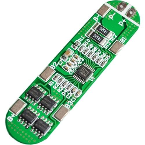 4S 6A 16v Li-ion 18650 BMS PCM battery protection board bms pcm for li-ion lipo battery cell pack