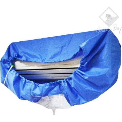 Wall Mounted Air Conditioner Cleaning Air Conditioning Cover Washing Protective Dust Cover Clean Tool Tightening belt for 1-3P