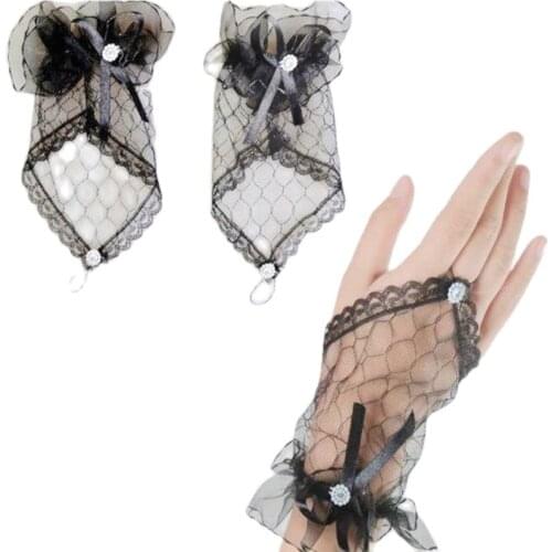 SHEWG YI DRESS Wedding Lace Gloves