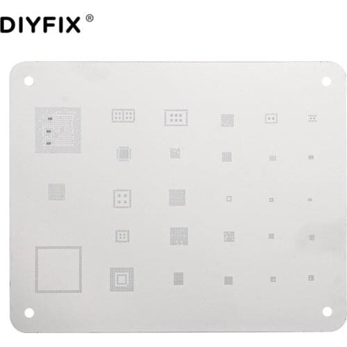 BGA Reballing Stencil for xiaomi Huawei VIVO OPPO Android Bluetooth Wifi IF IC Chip Ball Stainless Steel Plate Soldering Net