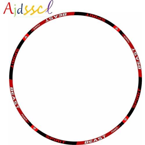 Universal 10~18 Inch Motorcycle Wheel Rim Reflective Stickers Creativity Wheel Stickers For Suzuki Honda Kawasaki Ducati Yamaha