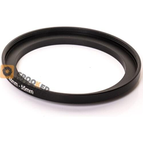 48mm-55mm 48-55 mm 48 to 55 Step Up Filter Ring Adapter for canon nikon pentax sony Camera Lens Filter Hood Holder