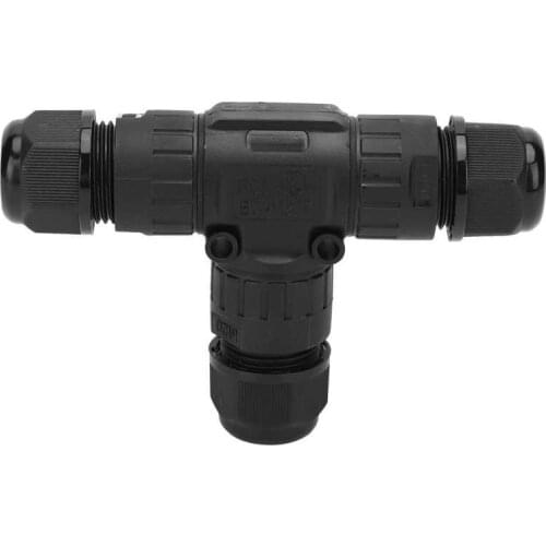 1 pc Waterproof Connector for Outdoor Electronic Cable Joint 3Pin IP68 M20T-3P 9-12MM