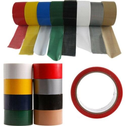 10M Duct Tape Cloth Base Tape Single-sided Carpet Cloth Waterproof High Temperature Resistance High Viscosity Tape