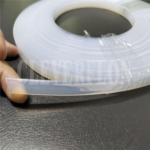 14*2.5mm 1meter long transparent PFA flat welding rod strip for PTFE products soldering