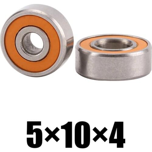 2Pcs/set Stainless steel Ball Bearing SMR105 2OS CB ABEC-7 LD 5*10*4mm