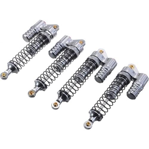 4Pcs 100mm Metal Shock Absorber Bearing RC Upgrade Parts ForAxial SCX10 II D90 1/10 RC Crawler Accessories
