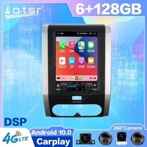 Android 10 Tesla For Nissan X-Trail MX6 2008 2009 2012 Car GPS Navigation Auto Radio Stereo Multimedia Player HeadUnit No 2 din