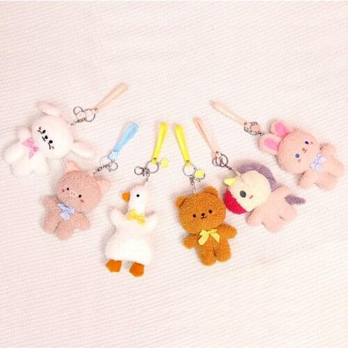 BENQING Keychains Soft Toys