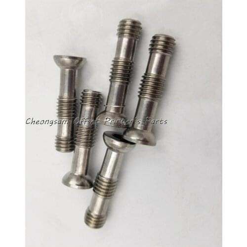 5pieces Free Shipping 41.458.725 Heidelberg 102 Machine Quick-action Clamping Bar Allen Screw M3.006.658