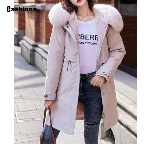 Cashiona Women's Parkas With Fur