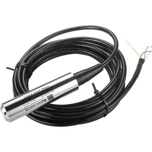 QDY30A Hydrostatic Water Tank Level Sensor Deep Well Liquid Level Transmitter 0-5V Output, DC24V