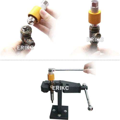 CAT 320D C6 C6.6 C6.4 Common Rail Diesel Injector Tension Nut Removal Disassemble Steel Screw Tool Kits For Caterpillar