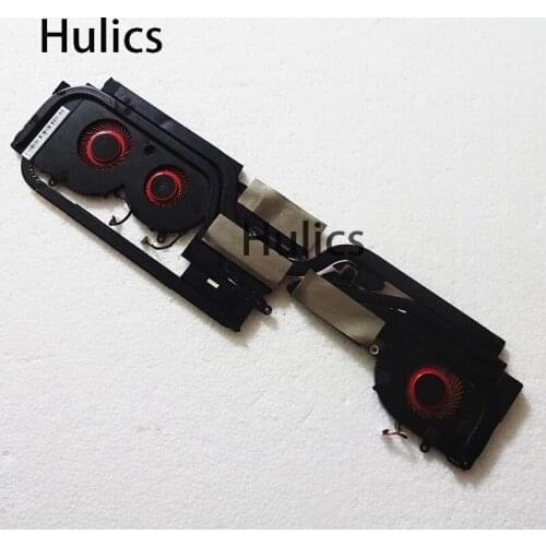 Hulics For MSI GS63VR laptop cooling fan cooler HEATSINK E3225001 MS-16K3 MS-16K2 BS5005HS