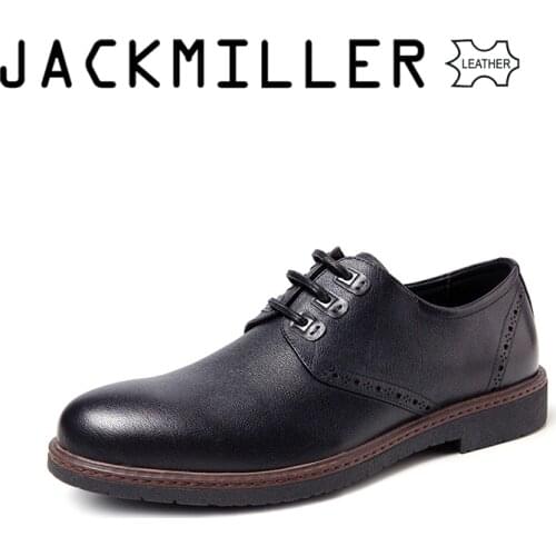 Мужские кожаные туфли Jackmiller China At AliExpress