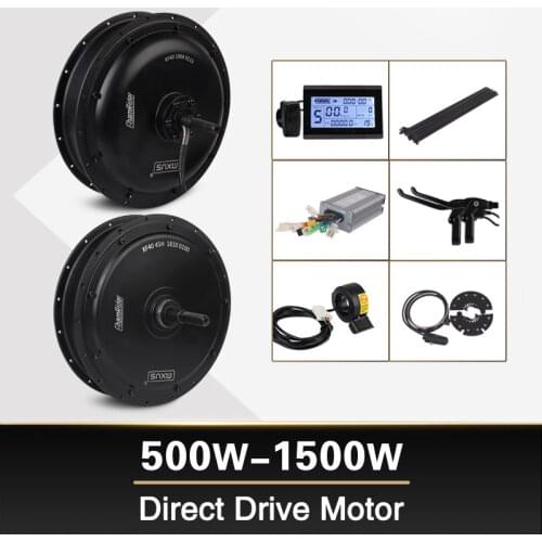 Geard Motor 48V Wheel hub motor 36V ebike conversion kit 350W 500W 1000W 1500W Electric bike Motor KIt MXUS Direct Drive Motor