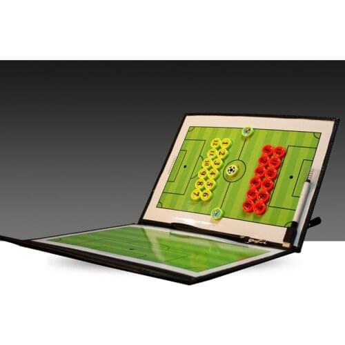 MAICCA Magnetic Soccer Coach Board Folding Football Coaching tactics Tactical plate book set with Pen Clipboard Wholesale