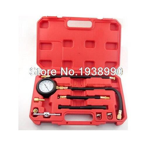 Fuel Injection Pump Pressure Gauge Tester Tuner Gasoline Test Tools kit NEW
