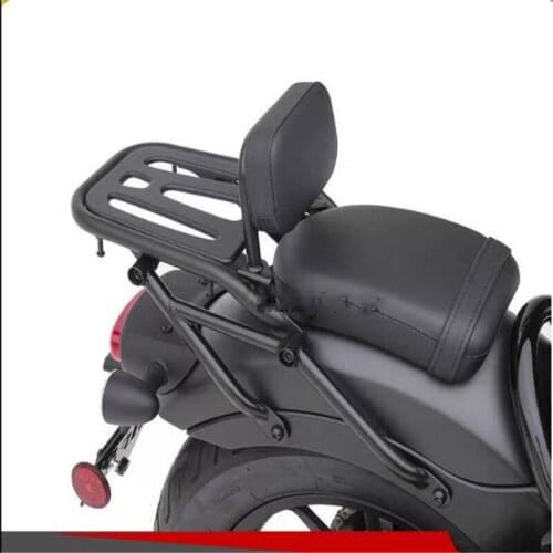 2021 May new Honda CM500 REBEL500 backrest Modified motorcycle rear shelf Tailstock rear armrest
