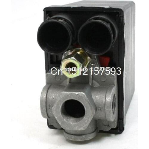Air Compressor Pressure Switch Control Valve 380V 20A 175PSI 1 Port 3 Phase