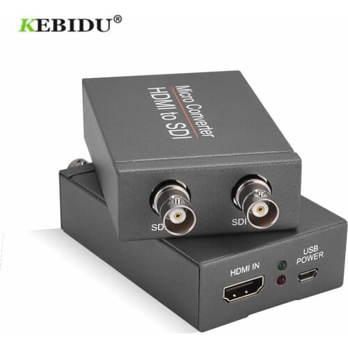 HD 3G Video Micro Converter SDI to HDMI-compatible To SDI Adapter Converter with Audio Auto Format Detection For Camera