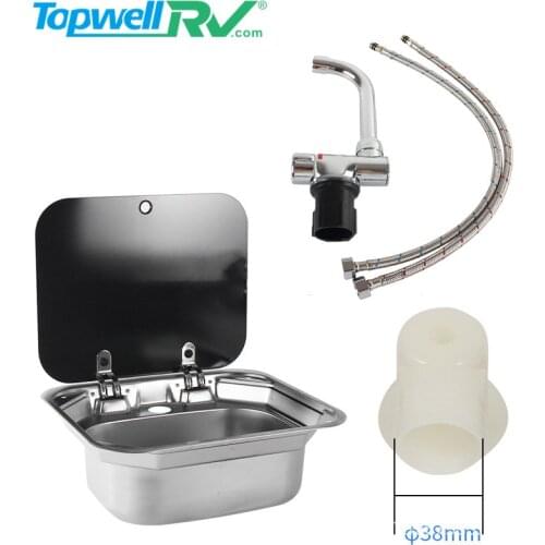 TopwellRV Hot Sell RV Caravan Motorhome Kitchen Bathroom Basin Sink