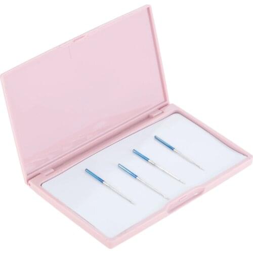 1pc Magnetic Needle Storage Case Plastic Box Manual Insert Tool Organizer Pin Threaders Container Portable 1cmx6.8cmx1cm Hicello