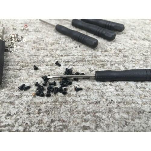 10pcs Replacement black screws and 2pcs Repair Tool screwdriver scroll drivers screw for studio solo hd headphones headset
