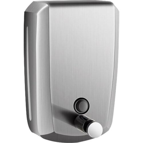 1000ML Liquid Soap Dispensers Nickel Finish 304 Stainless Steel Wall Mounted Bathroom Liquid Hand Soap Dispenser Kitchen Fitting