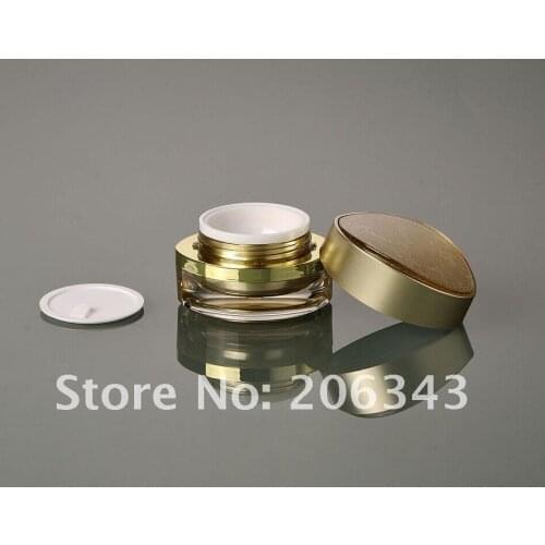 15g gold eye shape cream bottle,cosmetic container,,cream jar,Cosmetic Jar,Cosmetic Packaging