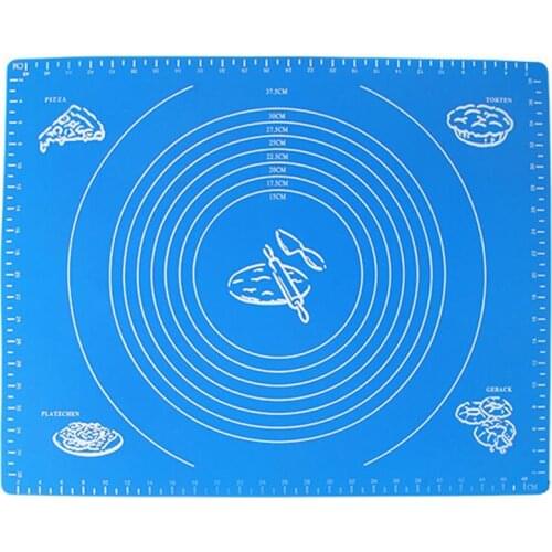 50*40cm Silicone Mat Baking Cakes Pans 100% Non-Stick Silicone Pad Table Grill Pad Jelly Fondant Cooking Plate Bake Tools