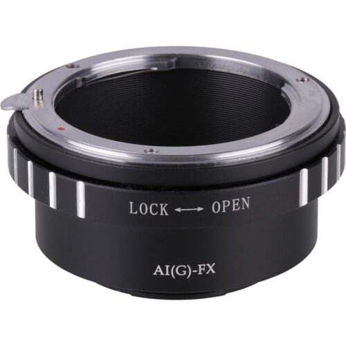 AI(G)-FX Camera Lens Adapter Ring for Nikon AI G Lens to Fujifilm X-Mount FX X-Pro1 X-M1 X-A1 X-E1 X-E2 X-T10 X100