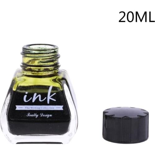 B2RD 1 Bottle Pure Colorful 30ml Fountain Pen Ink Non-carbon Refilling Inks Stationery School Office Supplies