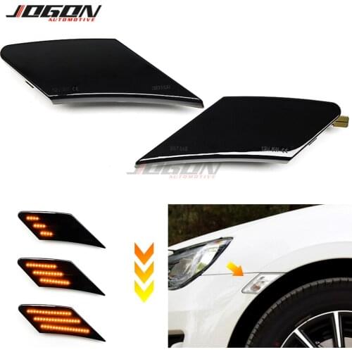 Dynamic Turn Signal Sequential Light LED Side Marker Fender Indicator Lamp For Toyota FT86 GT86 For Scion FR-S For Subaru BRZ