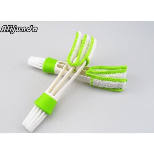 Double Slide Car Air Conditioner Exit Window Cleaning Brush for Opel Astra VAUXHALL MOKKA Zafira Insignia Vectra Antara