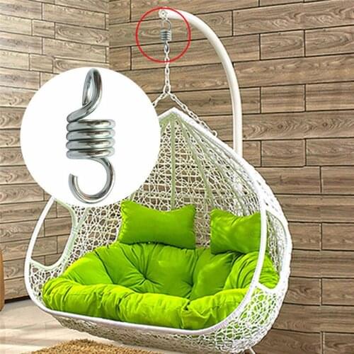 Sturdy Steel Spring S Shaped Heavy Duty Strong Extension For Swing Hammock Chair Hanging Porch Suspension Hooks