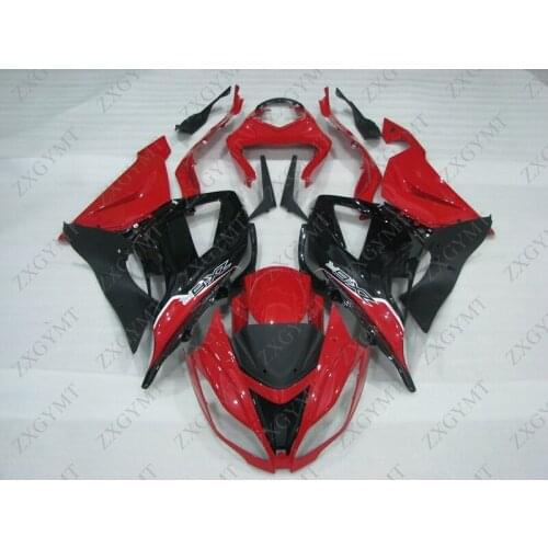 Bodywork Zx6r 2013 - 2016 Red Black Fairing 636 Zx-6r 15 16 Abs Fairing for Kawasaki Zx6r 15 16
