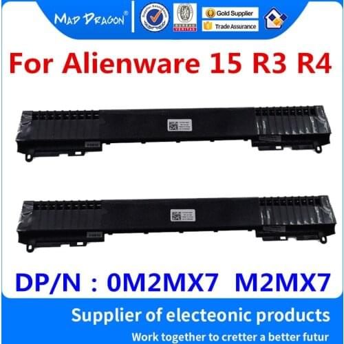MAD DRAGON new Brand For Dell Alienware 15C 15 R3 R4 Laptop Hinge Tail Rear Trim Cover Air outlet Cover AP1JM000400 M2MX7 0M2MX7