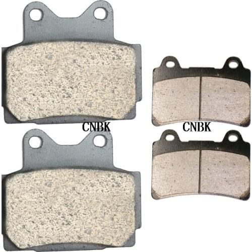 Brake Pads Set for YAMAHA TDR 250 TDR250 88-92 TZR 250 TZR250 87-92 SRX 400 SRX400 90-96 SRX 600 SRX600 90-91 Front Rear Onroad