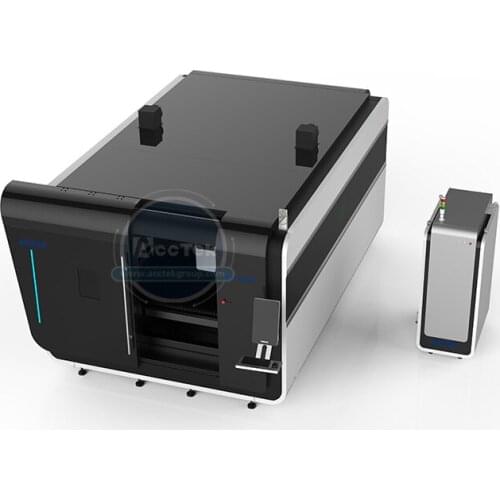 New Product CNC Fiber Laser Cutting Machine 1530 Steel Stainless Laser Cutter 2kw AKJ1530FB
