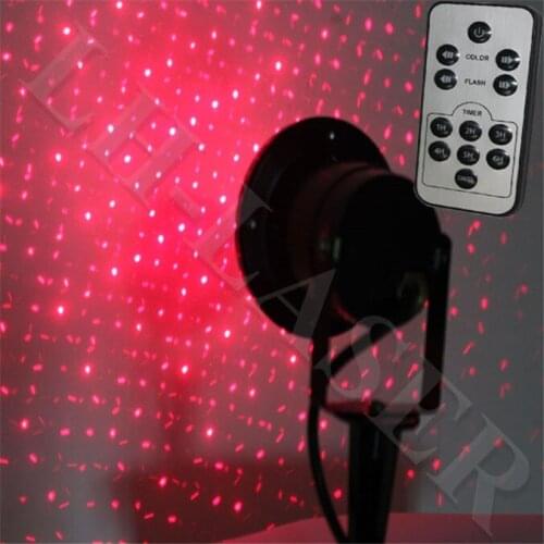 Outdoor IP65 Waterproof Red Twinkle Laser Lights Projector Decorations for Garden Lawn House Christmas