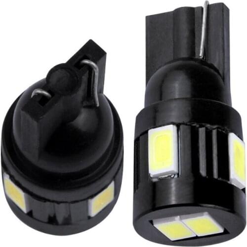 Par Lampadas Pingo T10 W5w 6 Led Smd 5630 Samsung Chip 12v 6000k