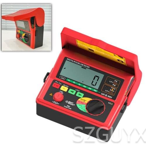 Professional circuit leakage detector, leakage switch tester, leakage protector, electrician professional detector