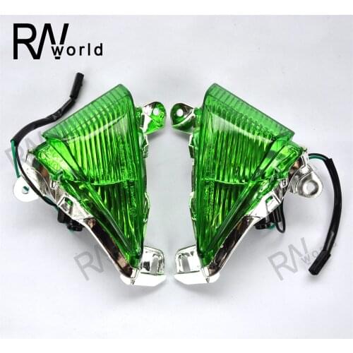 Motorcycle Turn Light Signals Indicator Blinker Lens Covers Shell For KAWASAKI Ninja ZX14 650R 650 R ZX-6R 636 2006 2007 2008