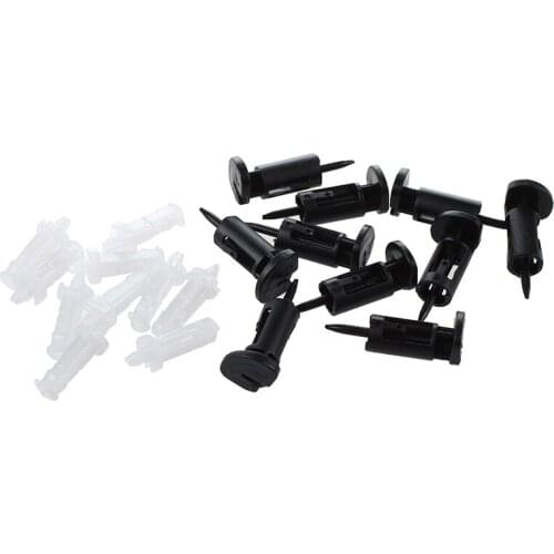Quality 10 Pcs Plastic Mounting Clip for 4 Way CPU Coolers