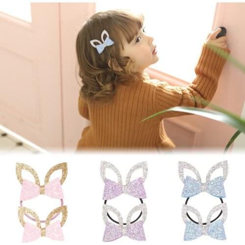 1 Pieces Baby Girl Infant Hair Accessory Clothes Headwear Princess Rope Children Cute Lovely Cat Ear Kitty Hair Bands Hairpin