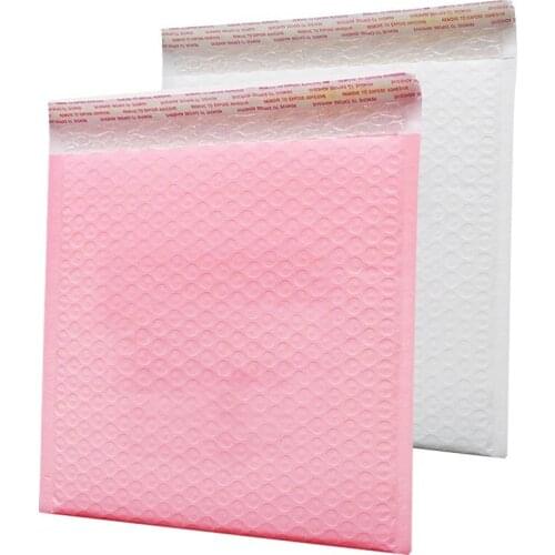 10pcs/lot Pink plastic bubble mailer waterproof shipping bubble envelope shock resistance mailing envelope packaging bags